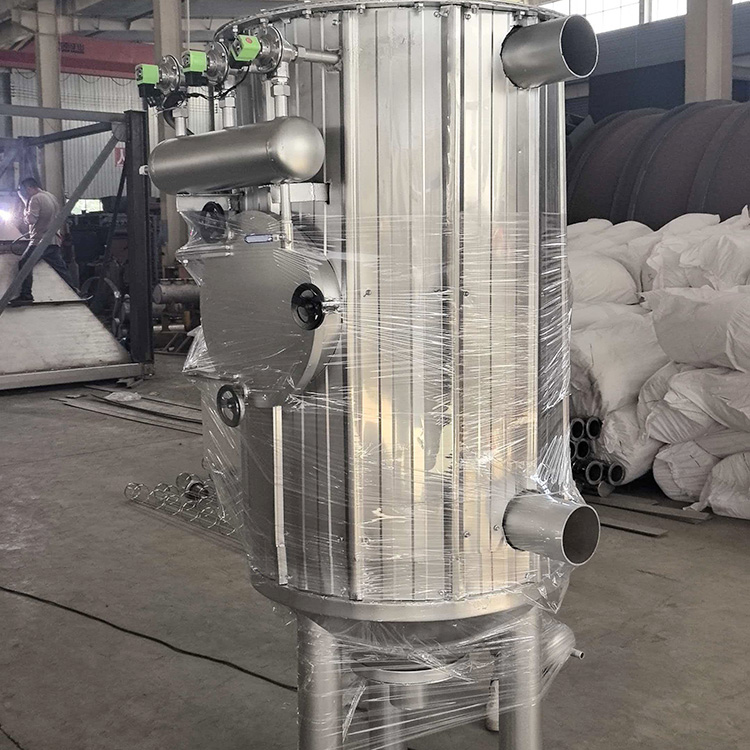 Cylindrical Stainless Steel Dust Collector