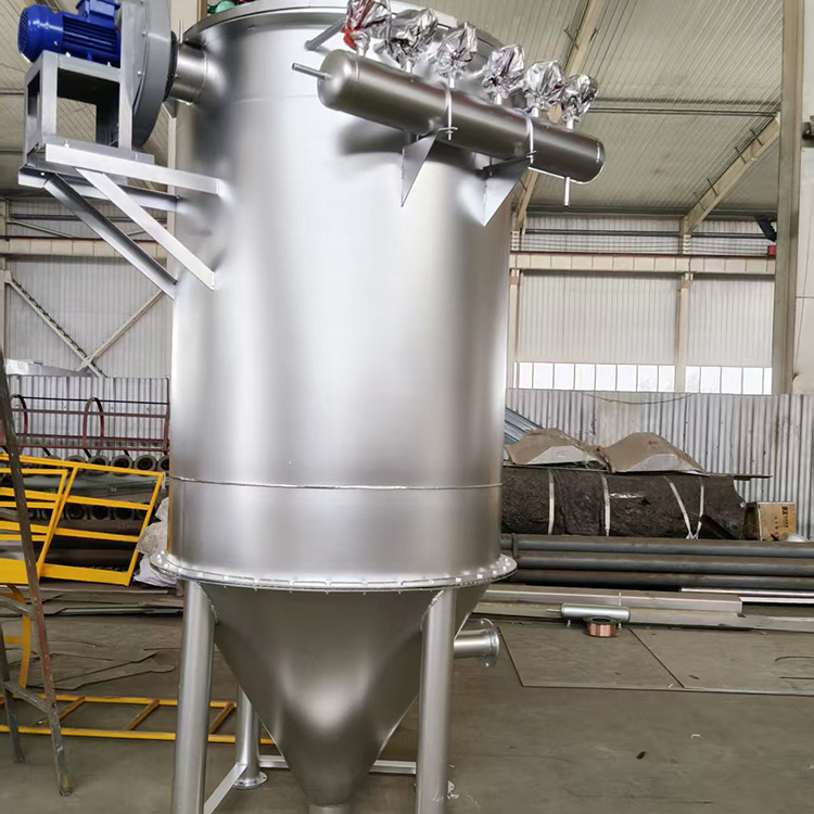 Cylindrical Stainless Steel Dust Collector